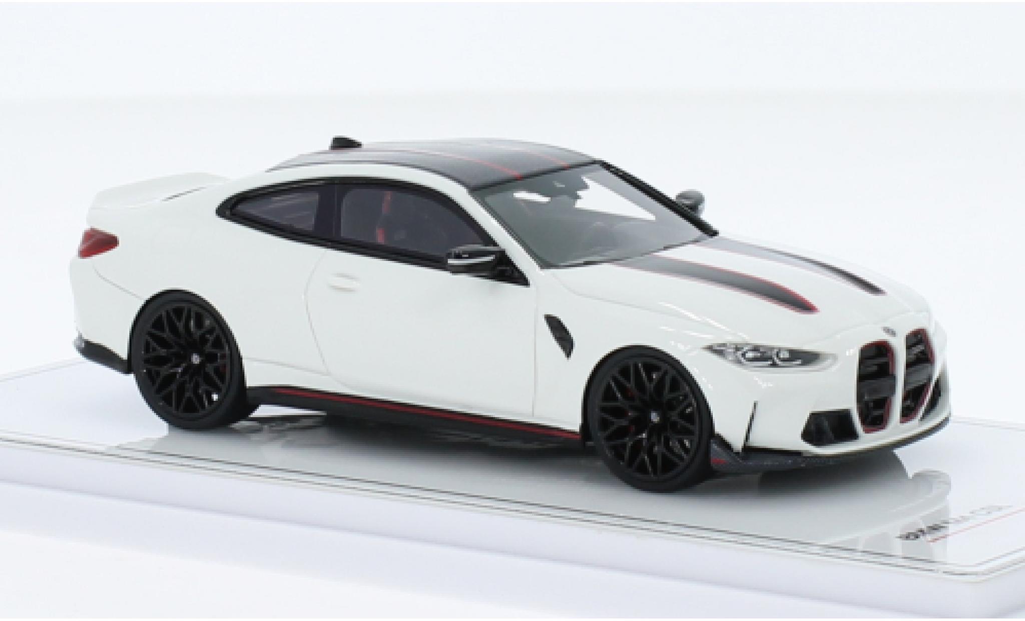 Bmw M4 1/43 TrueScale Miniatures CSL (G82) white diecast model cars