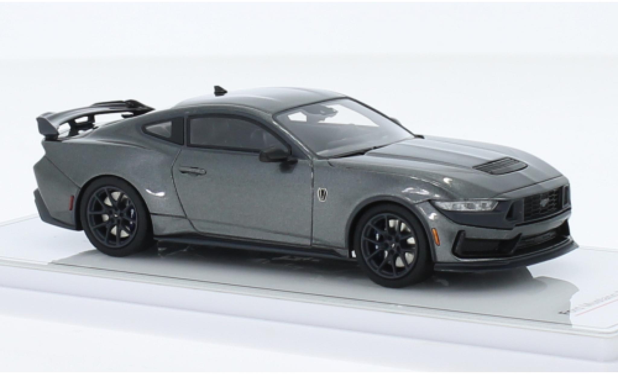 Ford Mustang 1/43 TrueScale Miniatures Dark Cheval metallise grey 2024 diecast model cars