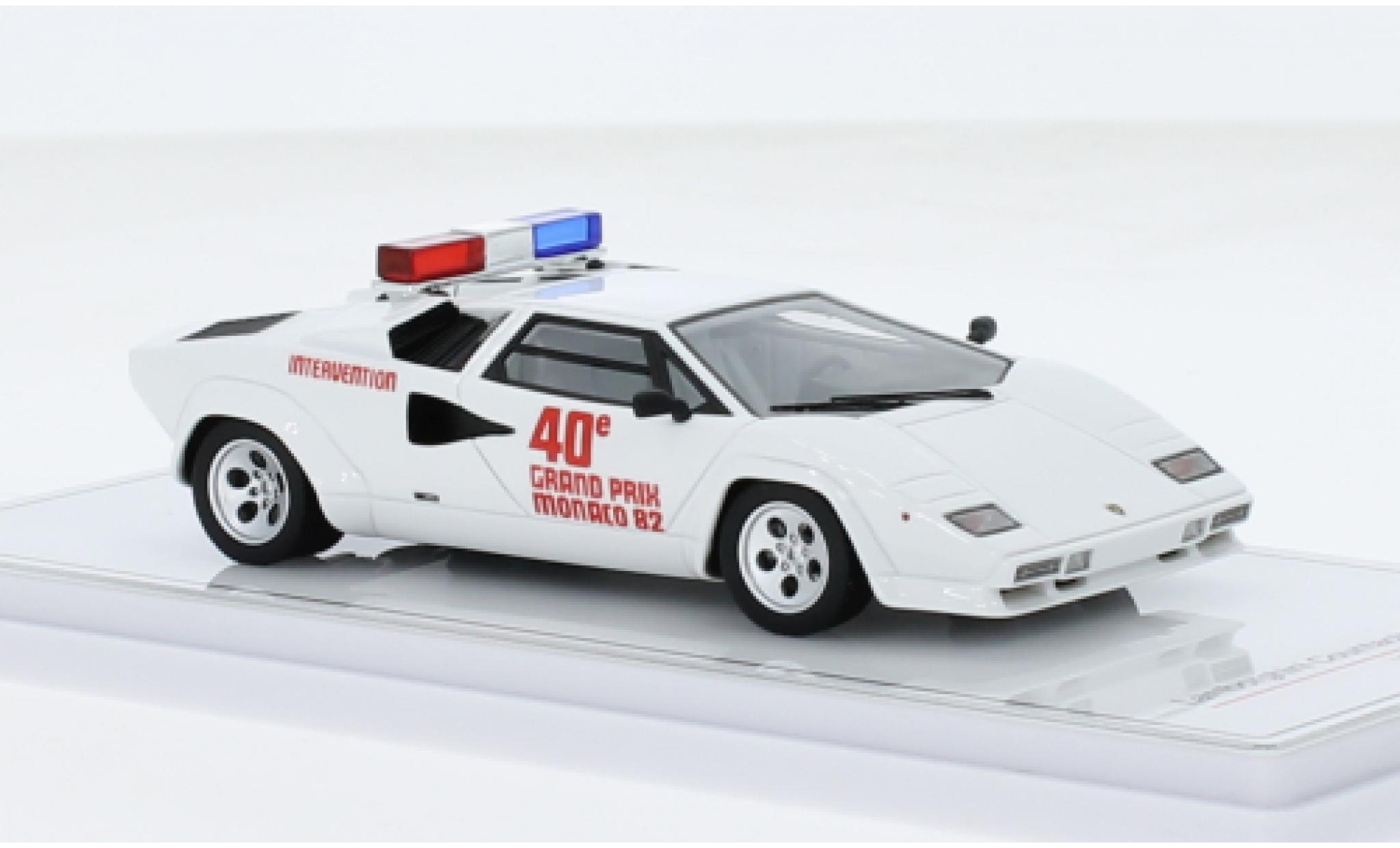 Lamborghini Countach 1/43 TrueScale Miniatures formule 1 GP Monaco 1982 diecast model cars
