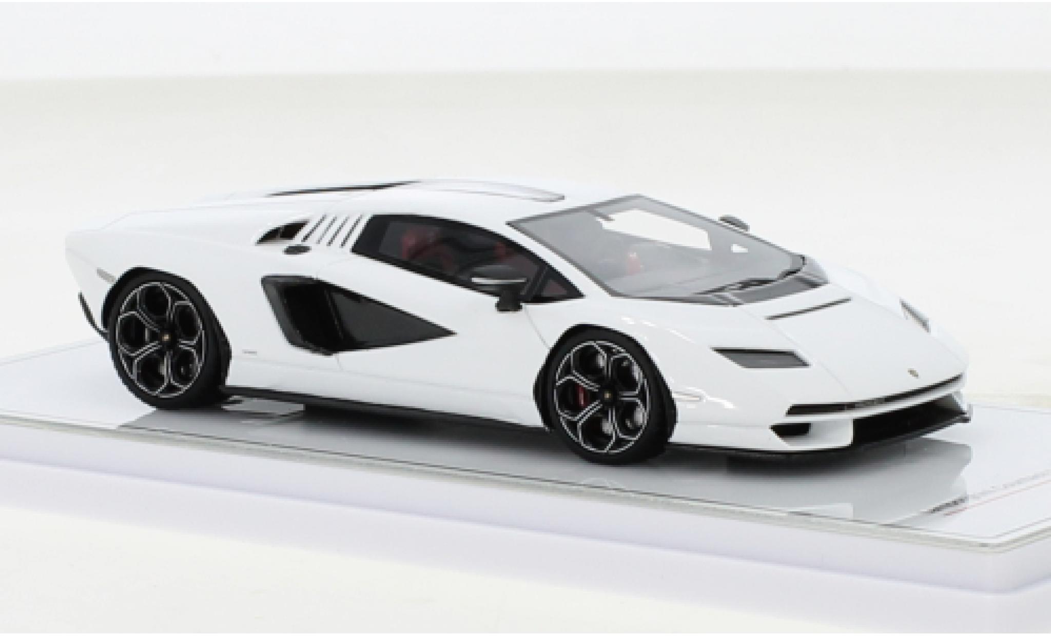 Lamborghini Countach 1/43 TrueScale Miniatures LPI 800-4 white 2022 diecast model cars