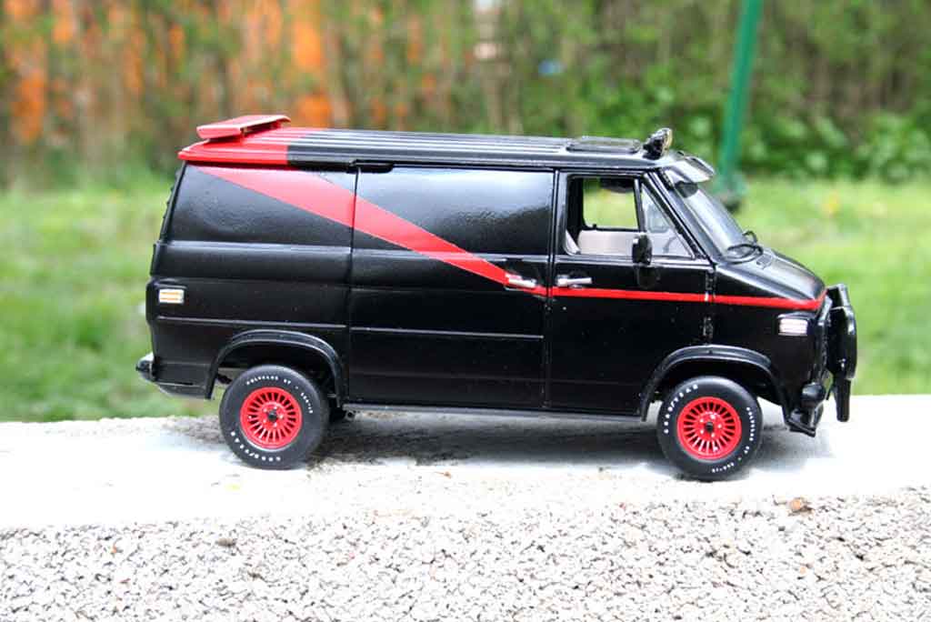 Chevrolet Van fourgon agence tous risques - the a-team 1/18 Highway 61