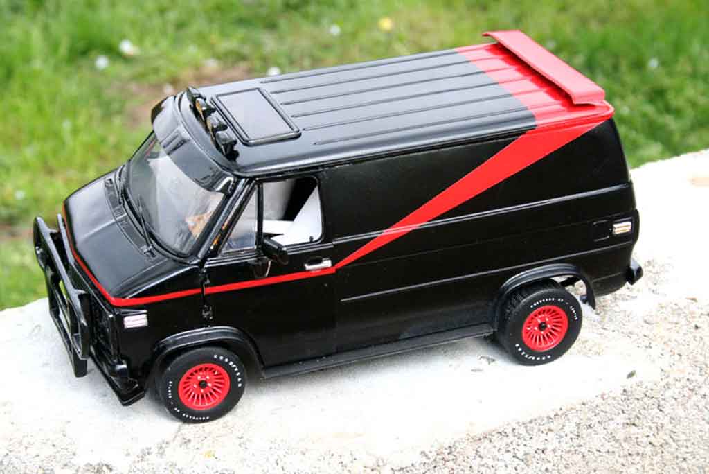 Chevrolet Van fourgon agence tous risques - the a-team 1/18 Highway 61