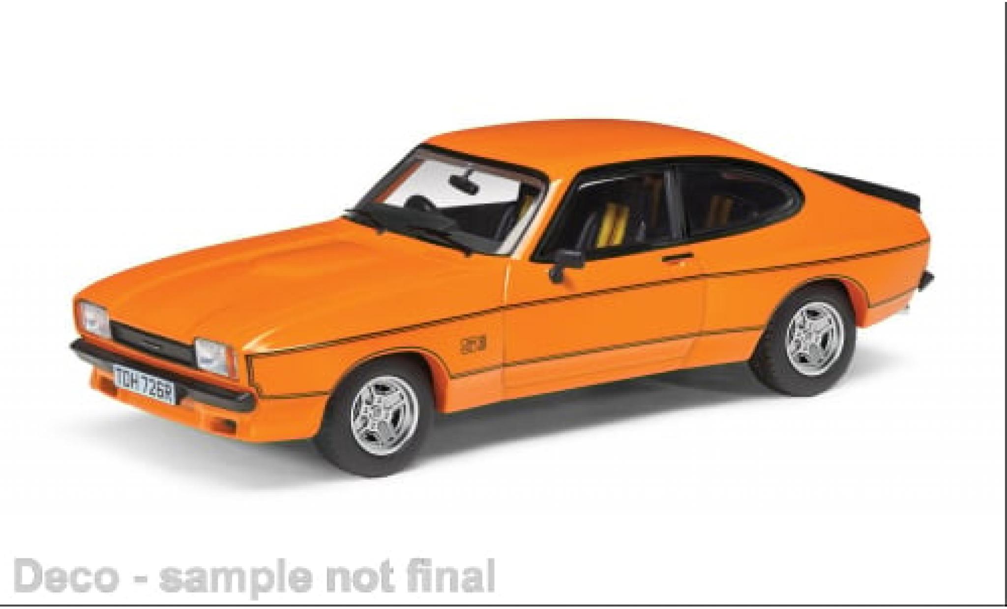 Ford Capri 1/43 Vanguards MK II 3.0 S X-Pack orange RHD 1977 1:43 diecast model cars
