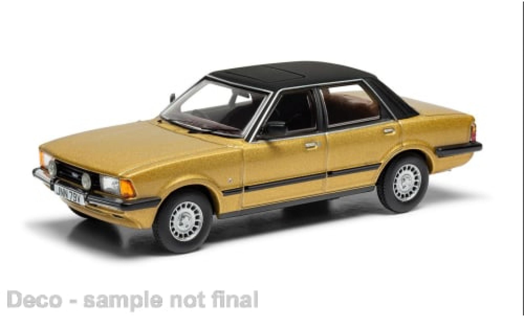 Ford Cortina 1/43 Vanguards MK V 2.0 Ghia S gold/black RHD 1:43 diecast model cars
