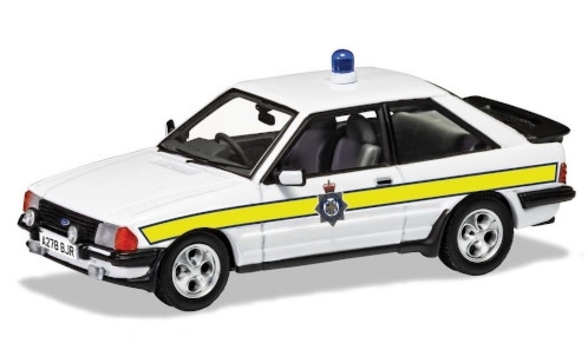 Ford Escort 1/43 Vanguards Mk III XR3i RHD Durham Constabulary 1983 diecast model cars