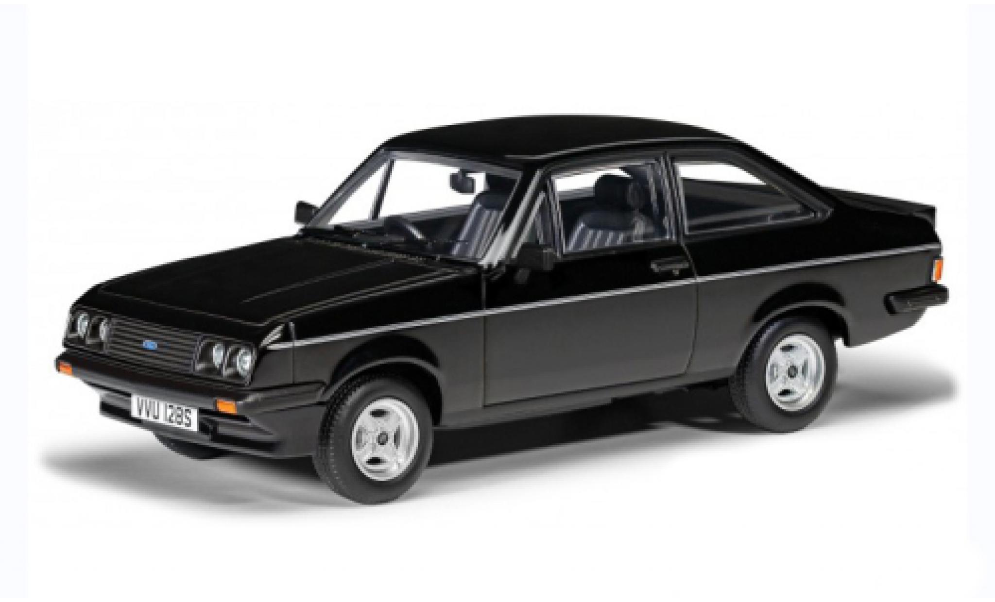 Ford Escort 1/43 Vanguards MK II RS 2000 black RHD diecast model cars