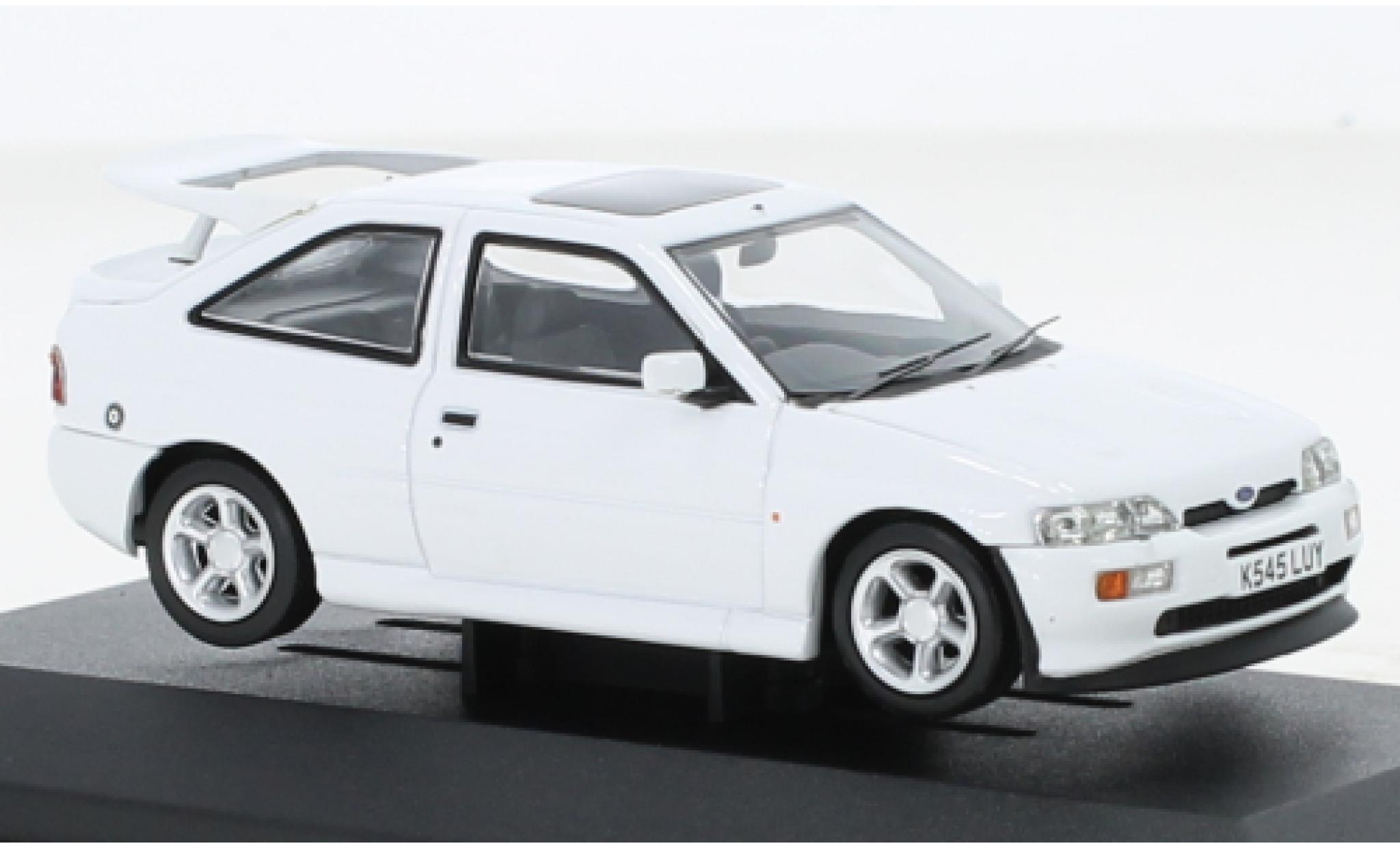 Ford Escort 1/43 Vanguards MkV RS Cosworth white RHD 1992 diecast model cars