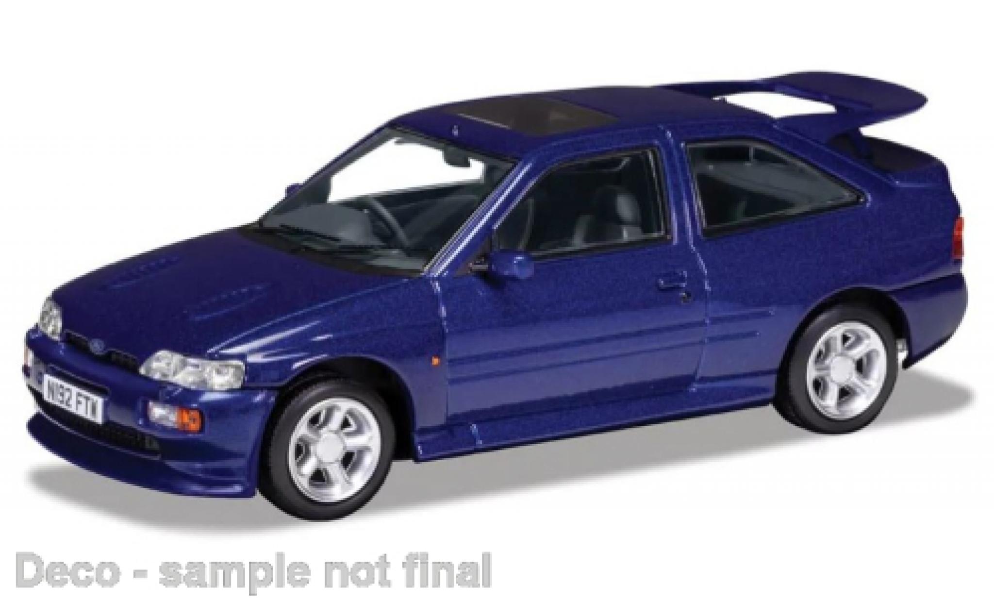 Ford Escort 1/43 Vanguards RS Cosworth metallise blue RHD 1993 diecast model cars