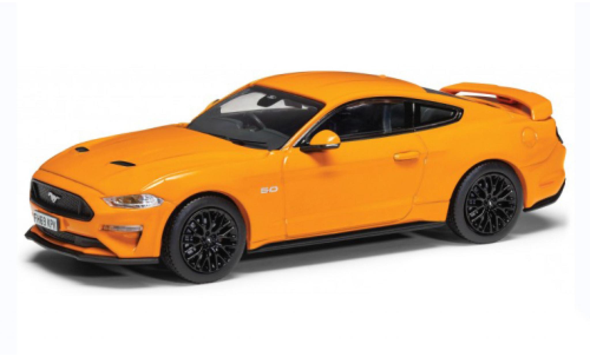 Ford Mustang 1/43 Vanguards GT metallise orange RHD 2022 diecast model cars