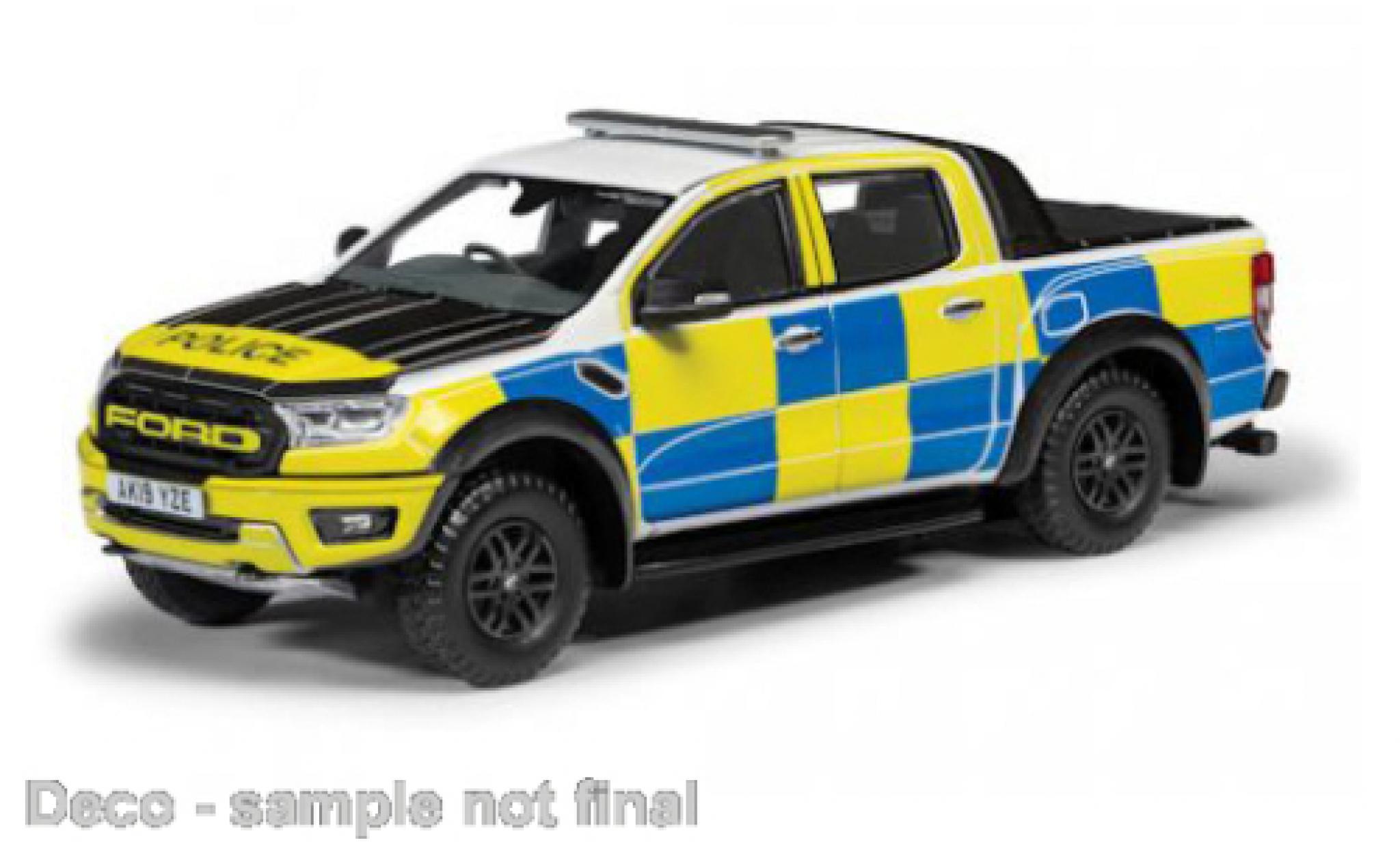 Ford Ranger 1/43 Vanguards Raptor RHD Police Demonstrator diecast model cars
