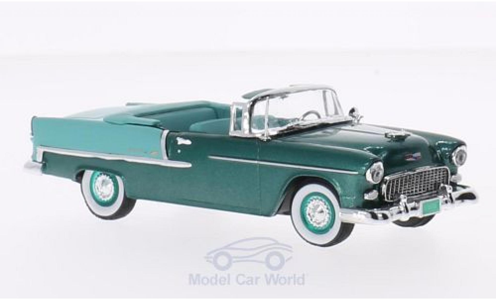 Chevrolet Bel Air 1/43 Vitesse Convertible metallic green/t&uuml;rkis 1955 diecast model cars