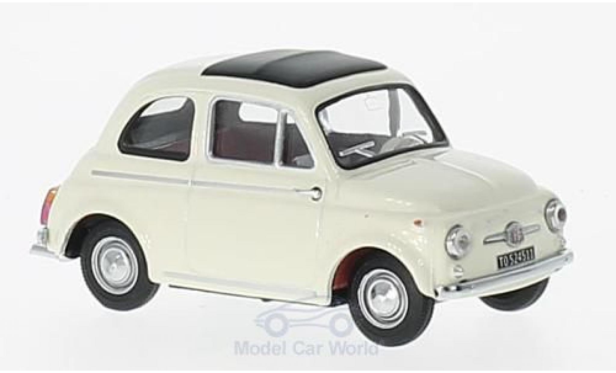 Fiat 500 F 1/43 Vitesse D white 1965 diecast model cars