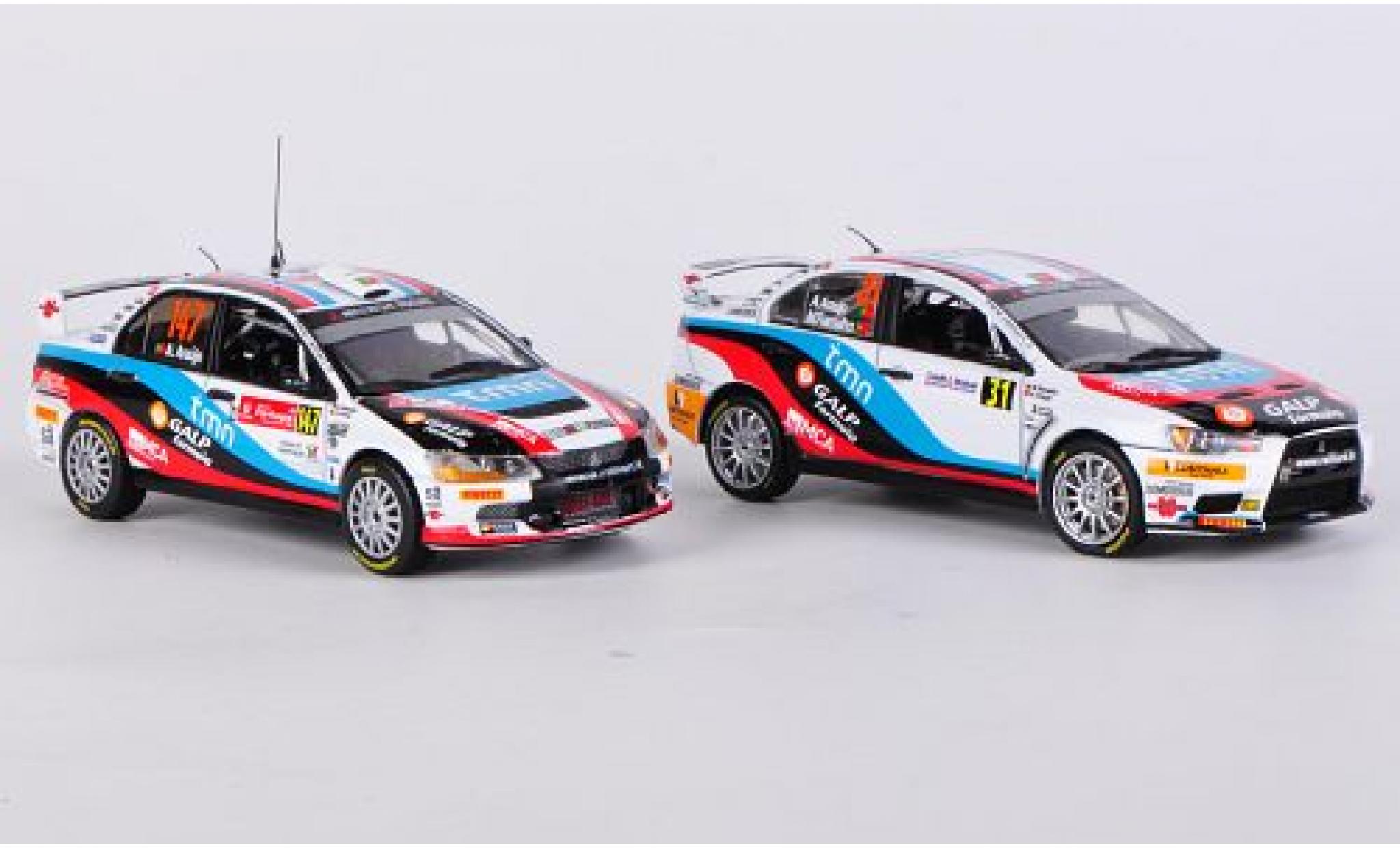 Mitsubishi Lancer 1/43 Vitesse Evolution IX & X PWRC Champion Boxset A.Araujo/M.Ramalho diecast model cars
