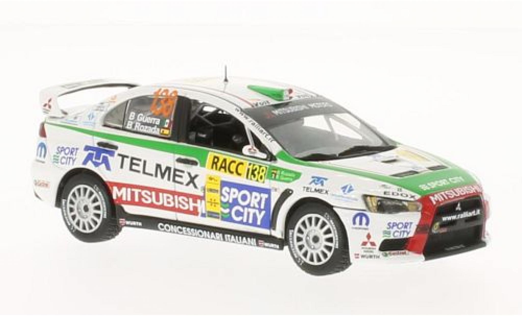 Mitsubishi Lancer 1/43 Vitesse Evolution X No.138 Sport City Rally Catalunya 2012 B.Guerra/B.Rozada sans Vitrine diecast model cars