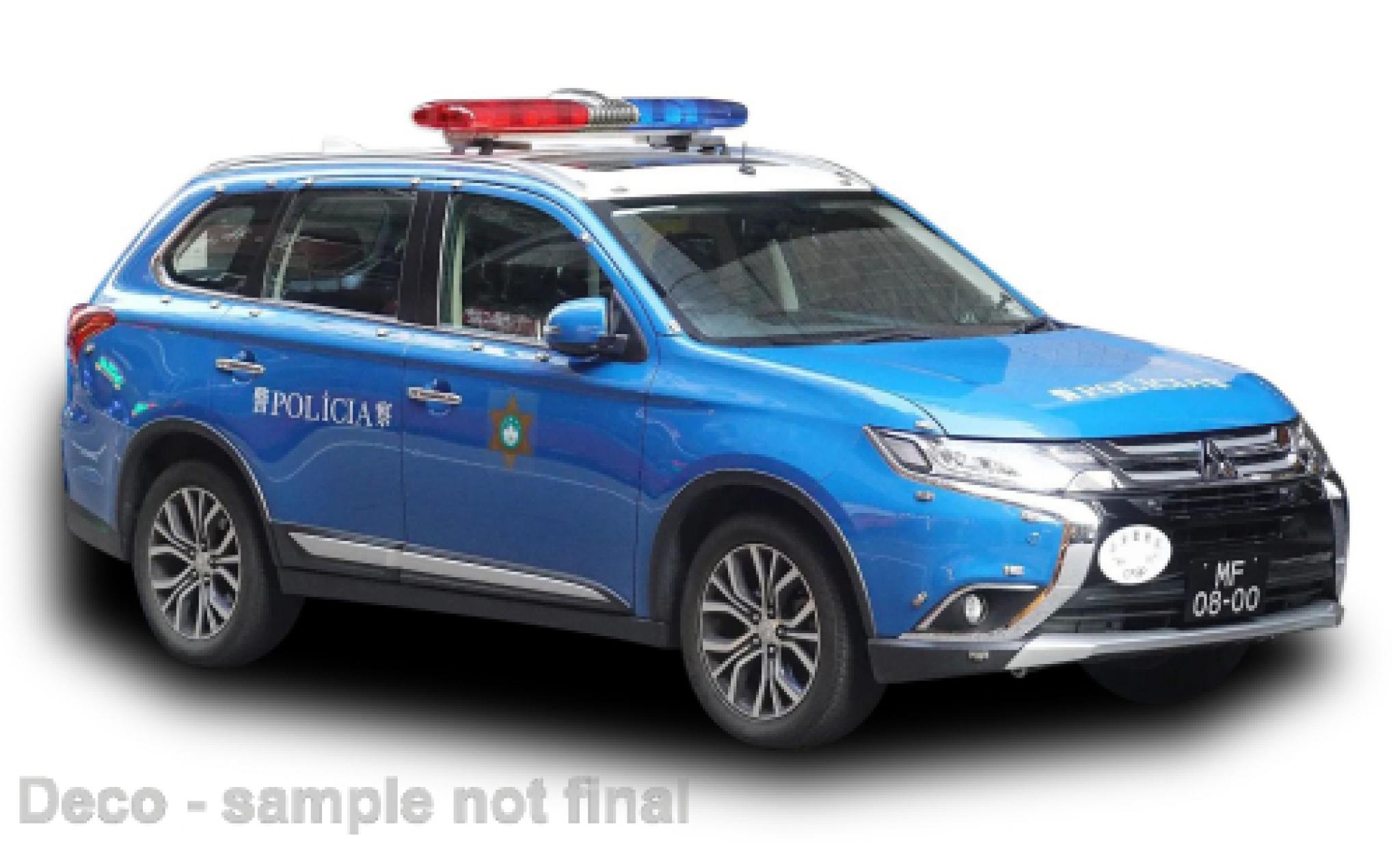 Mitsubishi Outlander 1/43 Vitesse RHD Macau Police 2017 1:43 diecast model cars