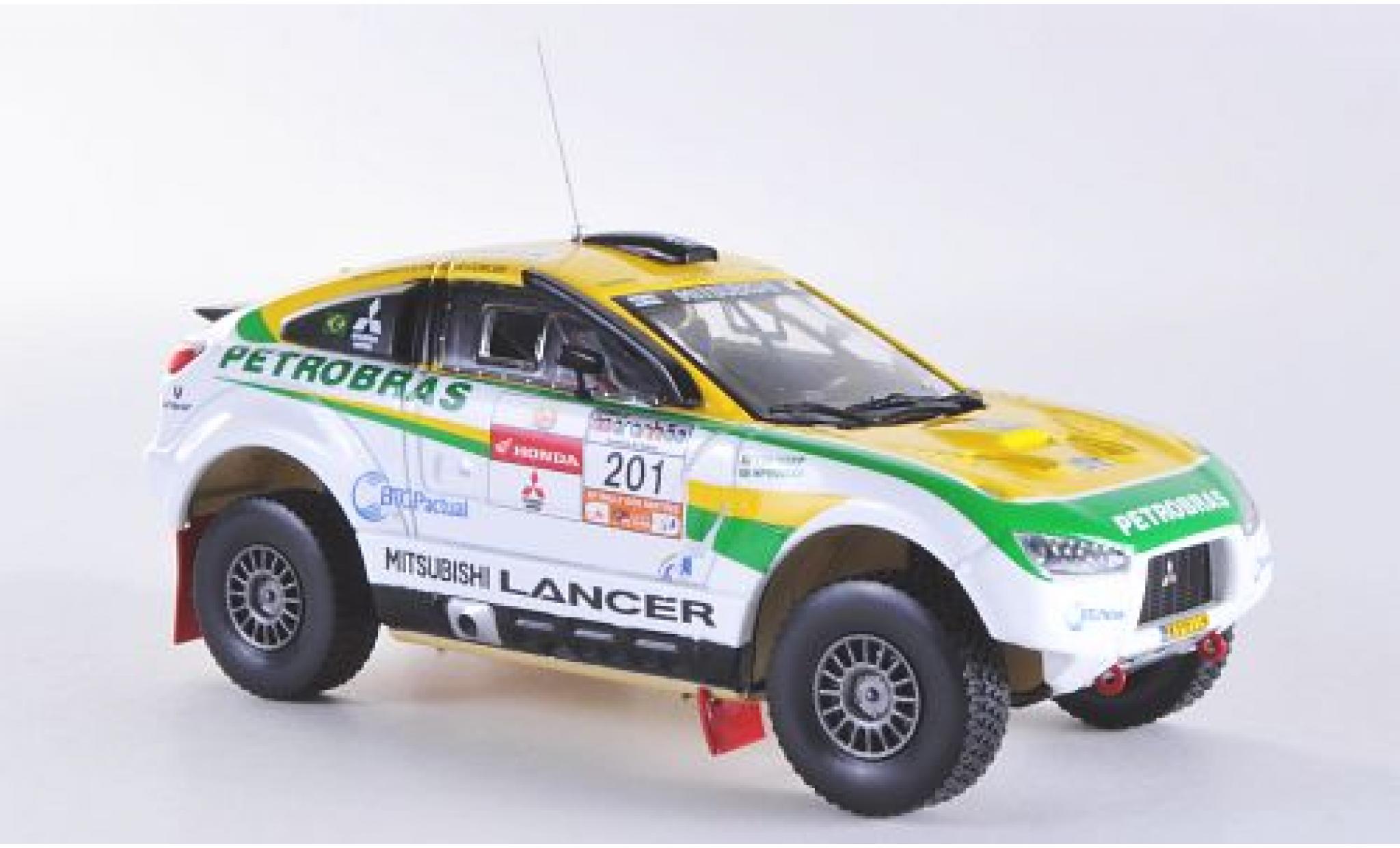 Mitsubishi Racing Lancer 1/43 Vitesse No.201 Rally dos Sertoes 2012 G.Spinelli/H.Youssef diecast model cars