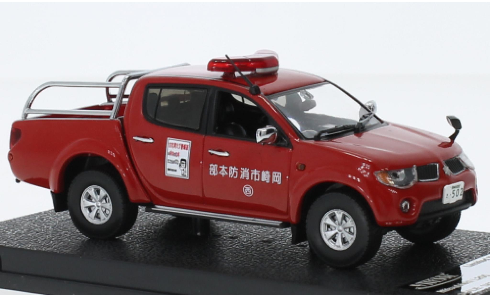 Mitsubishi L200 1/43 Vitesse RHD Shizuoka feu Departement diecast model cars
