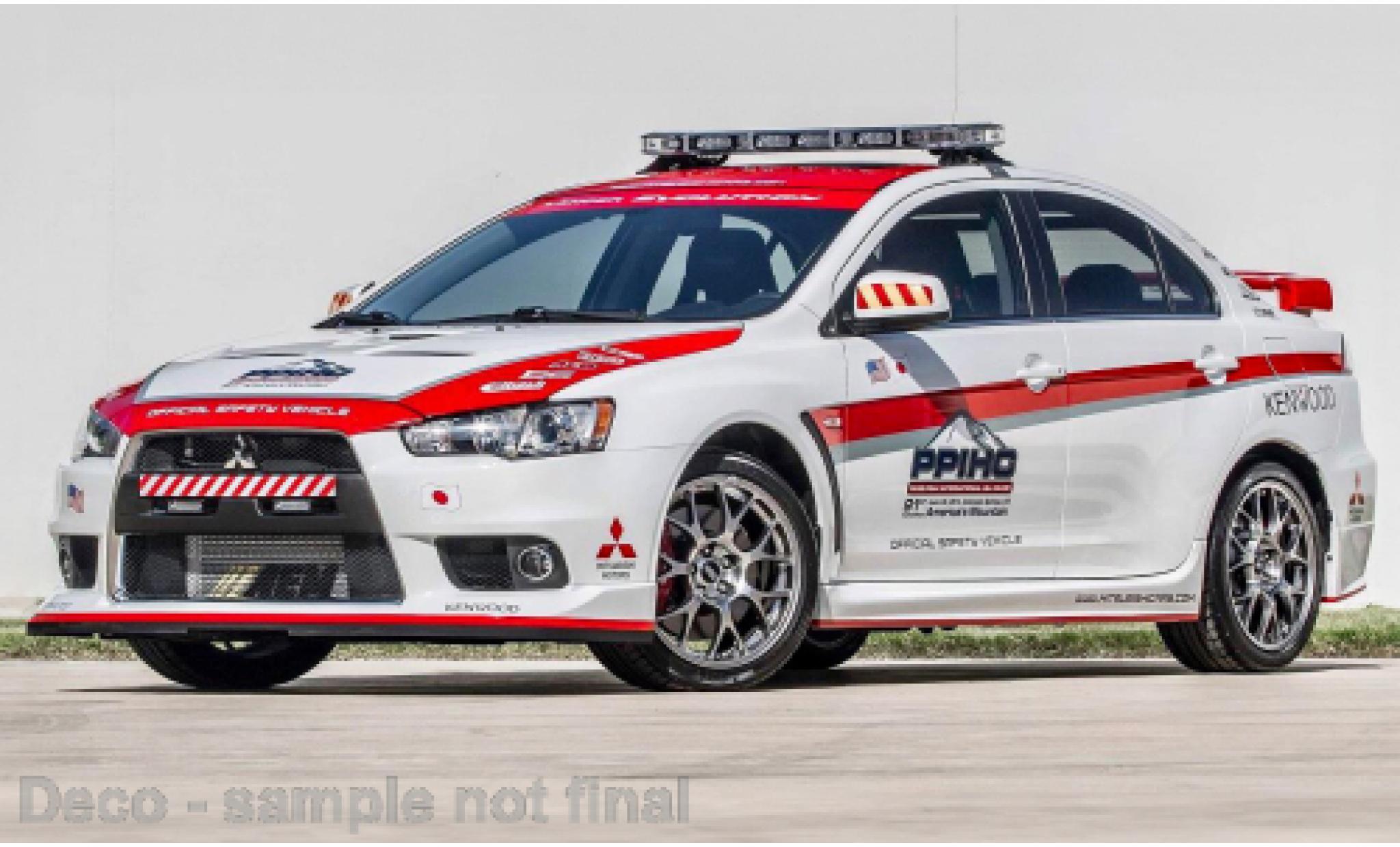 Mitsubishi Lancer 1/43 Vitesse &eacute;volution X Pikes Peak diecast model cars