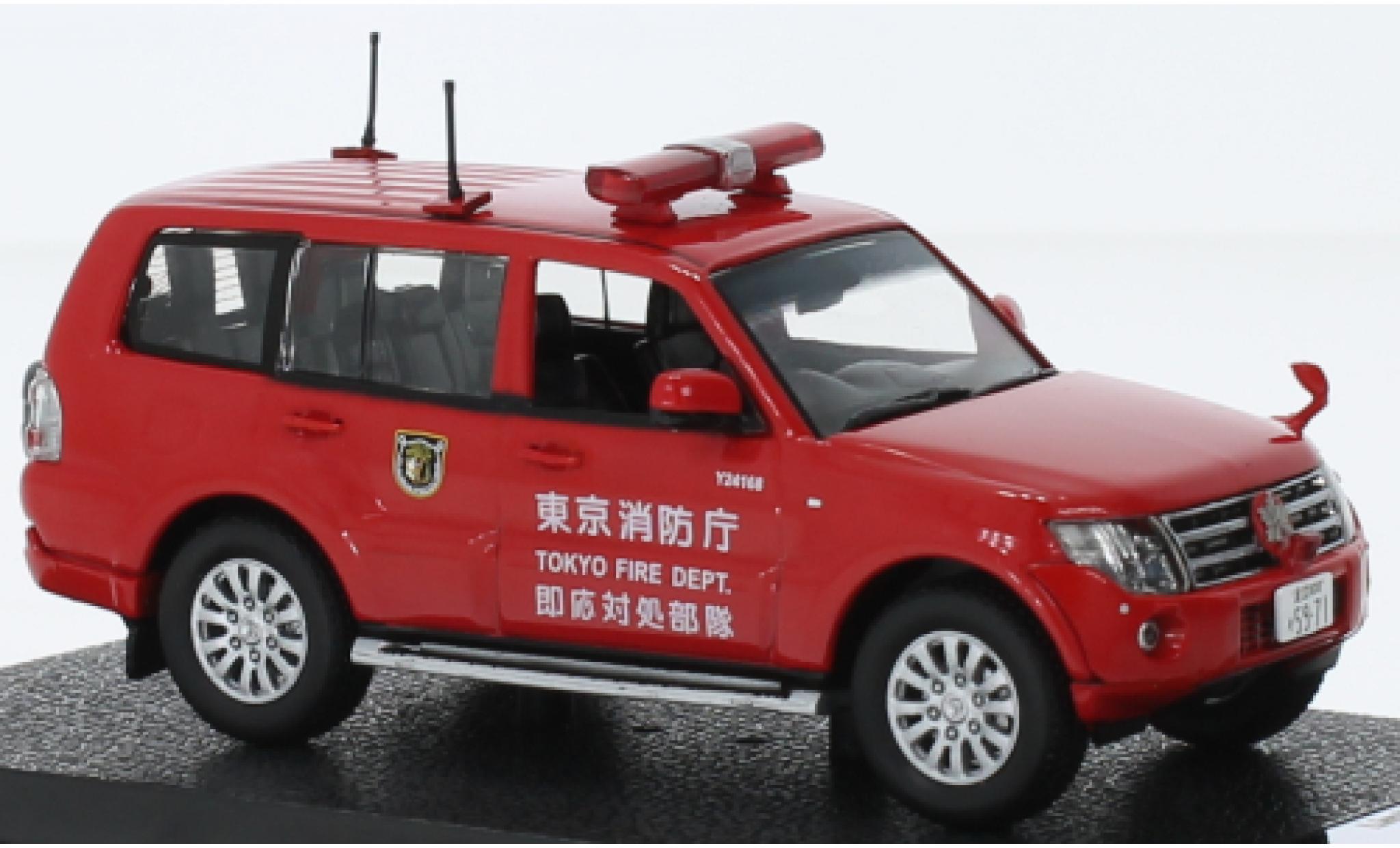 Mitsubishi Pajero 1/43 Vitesse RHD Tokyo feu Departement diecast model cars