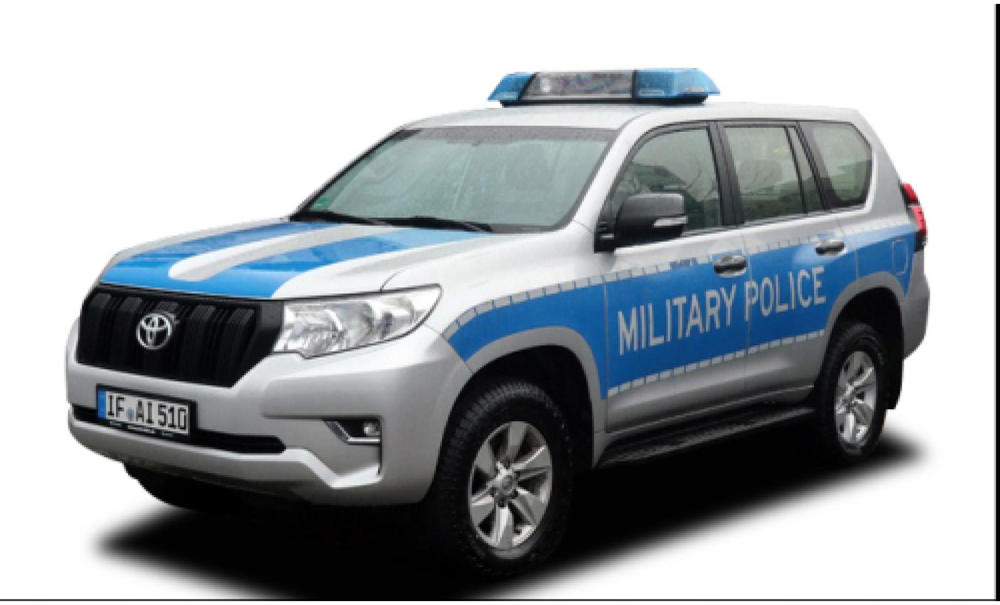 Toyota Land Cruiser 1/43 Vitesse Prado Milit&auml;rpolizei 2018 diecast model cars