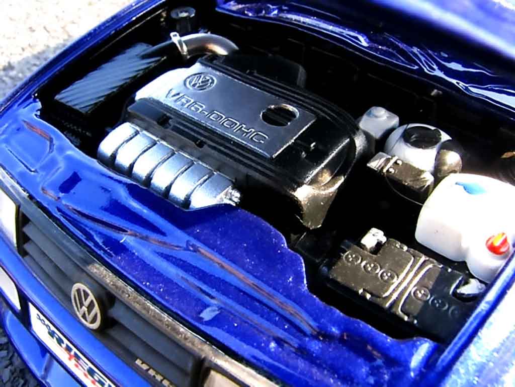Volkswagen Corrado VR6 kit carrosserie rieger jantes bbs pneux flans tendus 1/18 Revell
