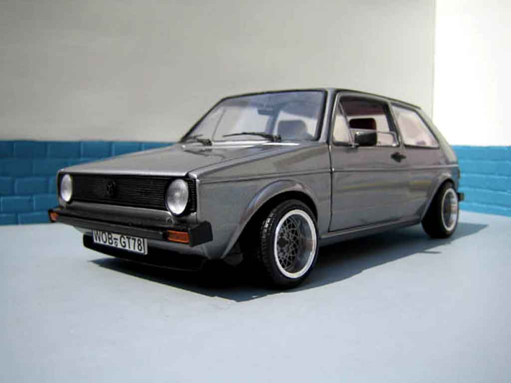 Volkswagen Golf 1 GTI 1/18 Sun Star 1 GTI swap moteur audi tt diecast model cars