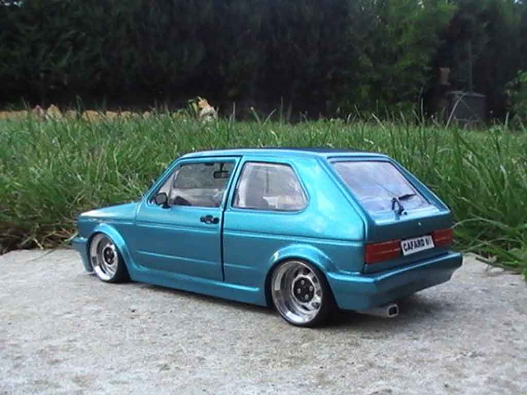 Volkswagen Golf 1 GTI 1/18 Solido 1 GTI swap 16s de 1982 diecast model cars