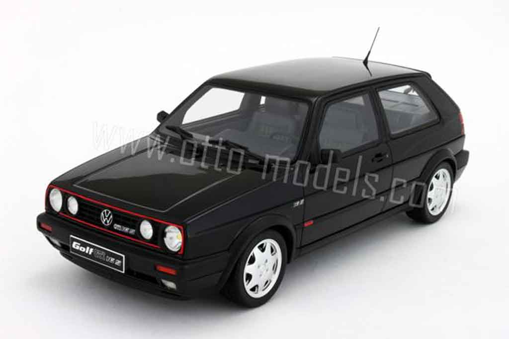 Volkswagen Golf 2 GTI 1/18 Ottomobile 2 GTI 16s black 1990 diecast model cars