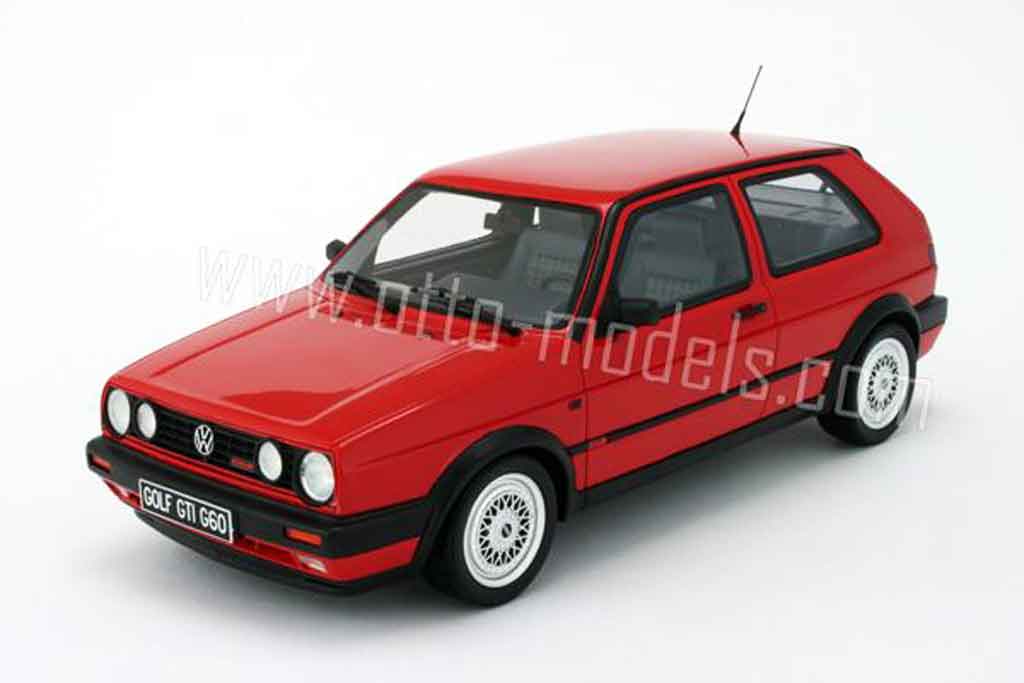 Volkswagen Golf 2 G60 1/18 Ottomobile 2 G60 red 1990 diecast model cars