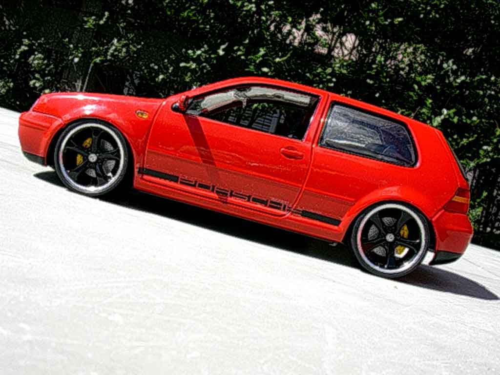 Volkswagen Golf 4 GTI 1/18 Revell 4 GTI turbo swap moteur audi tt diecast model cars