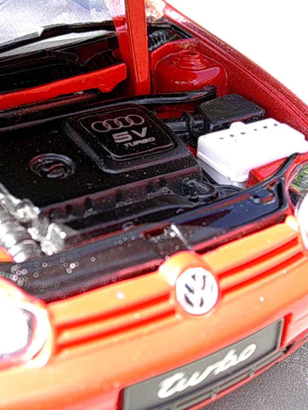 Volkswagen Golf GTI 4 turbo swap moteur audi tt 1/18 Revell
