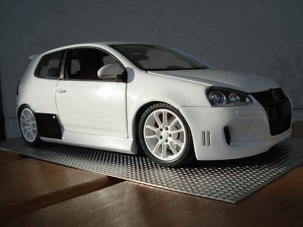 Volkswagen Golf V GTI 1/18 Norev V GTI white hofele spirit diecast model cars