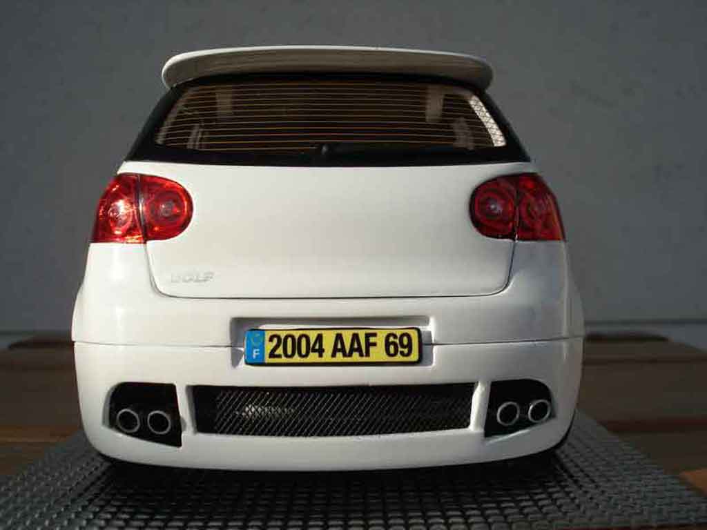 Volkswagen Golf GTI white hofele spirit 1/18 Norev