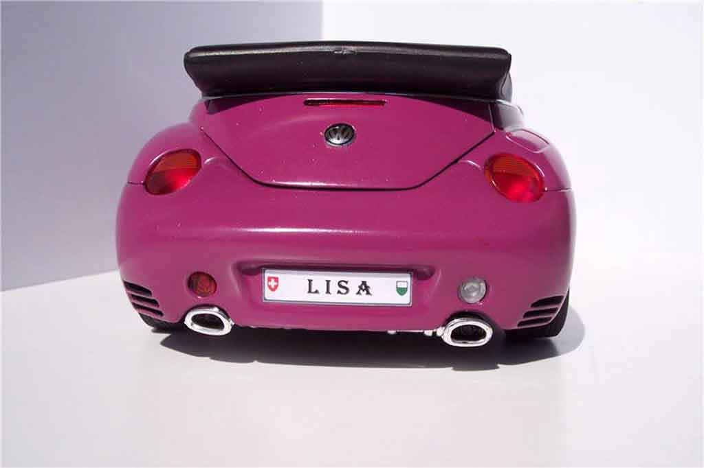 Volkswagen New Beetle Cabriolet preparation porsche 1/18 Autoart