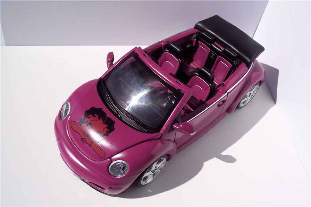 Volkswagen New Beetle Cabriolet preparation porsche 1/18 Autoart