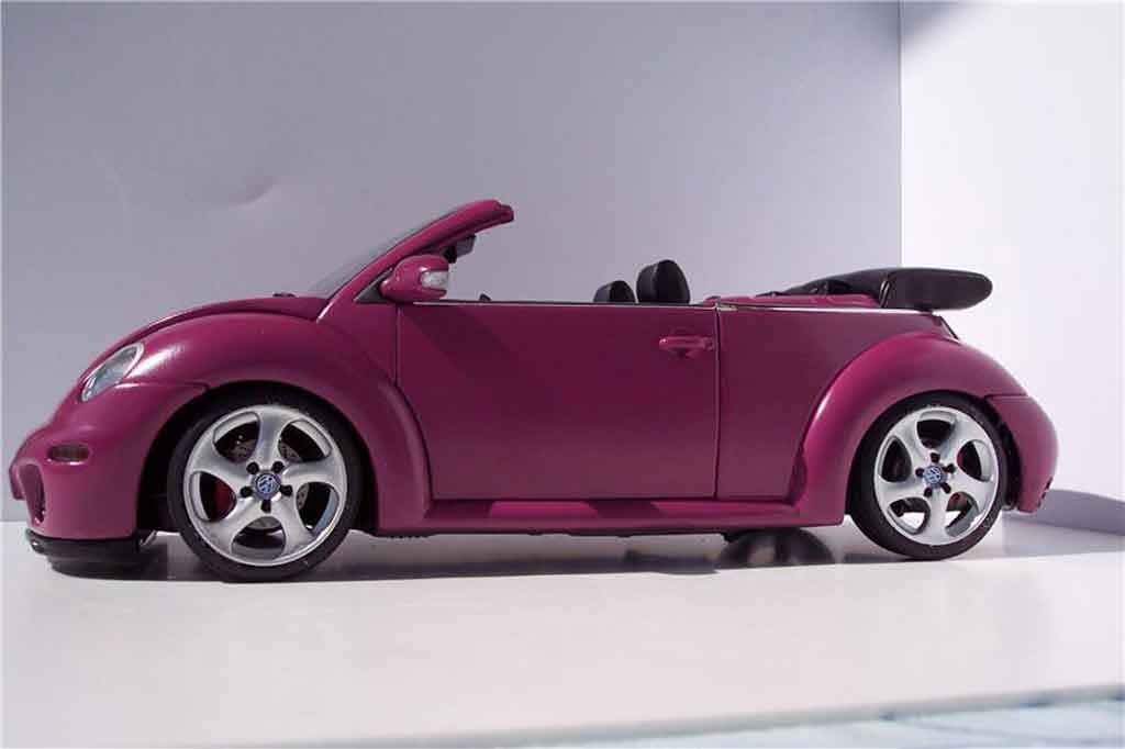 Volkswagen New Beetle Cabriolet preparation porsche 1/18 Autoart