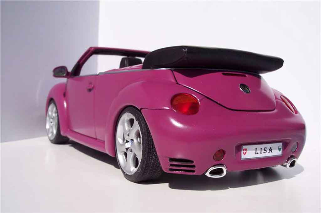 Volkswagen New Beetle Cabriolet preparation porsche 1/18 Autoart