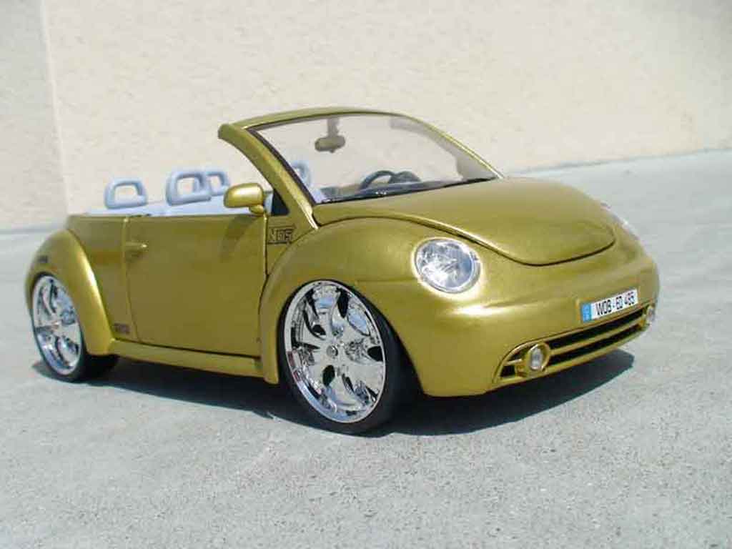 Volkswagen New Beetle cabriolet 1/18 Burago cabriolet west coast diecast model cars