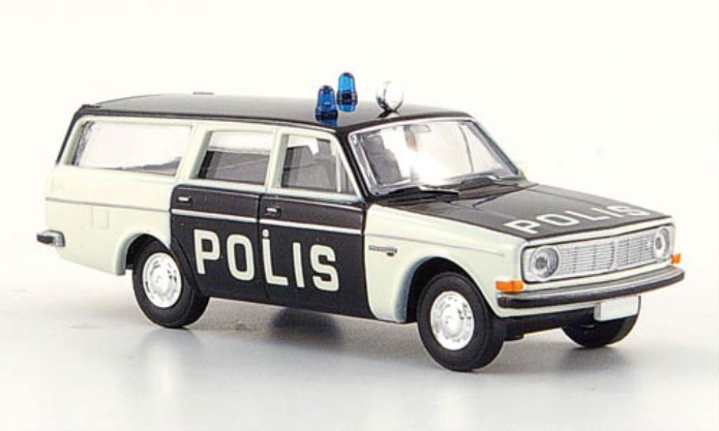 Volvo 145 1/87 Brekina Polis Police Schweden diecast model cars