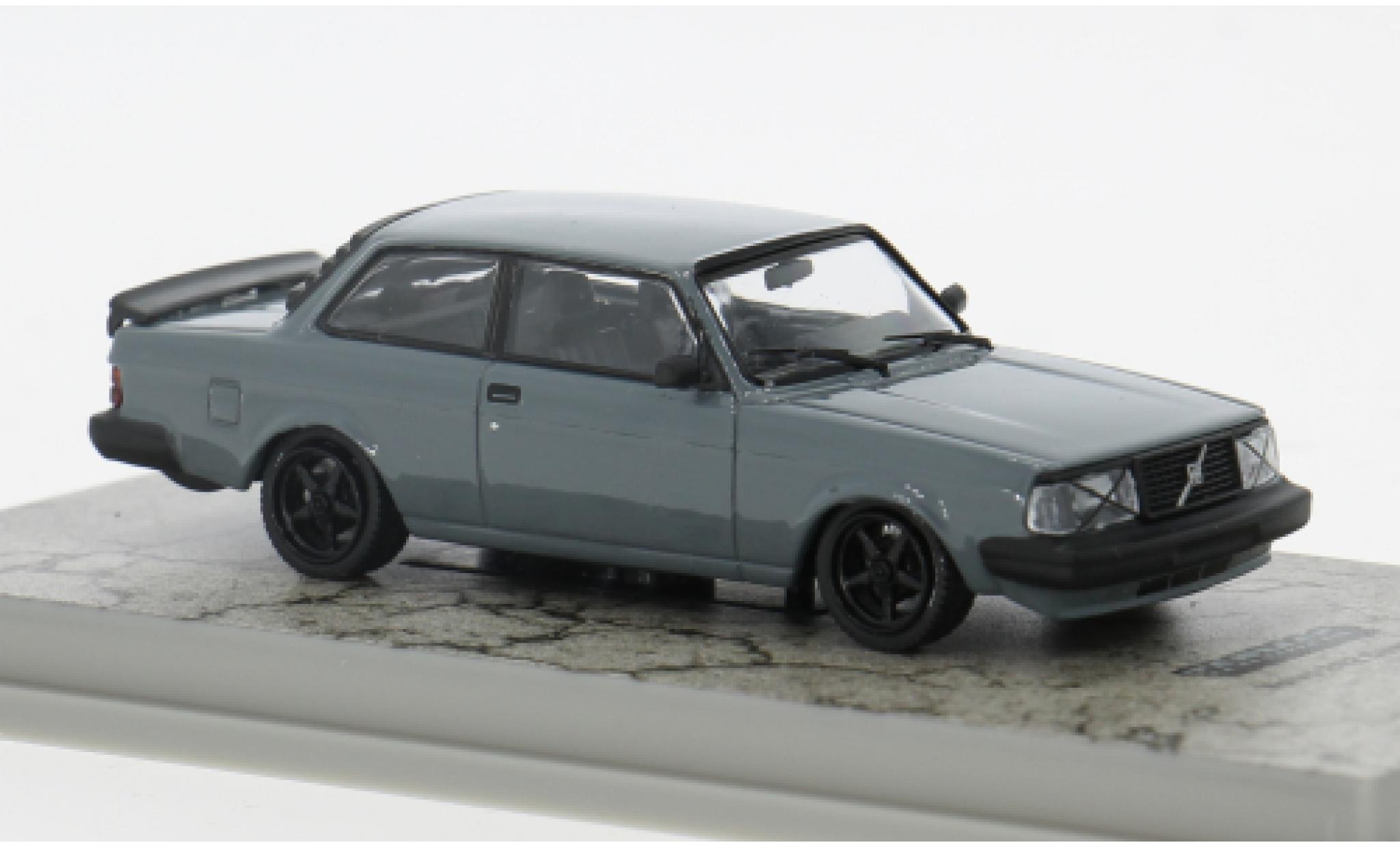 Volvo 242 1/64 Tarmac Works Custom grey 1:64 diecast model cars