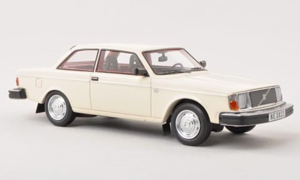 Volvo 242 1/43 Neo DL white 1979 diecast model cars