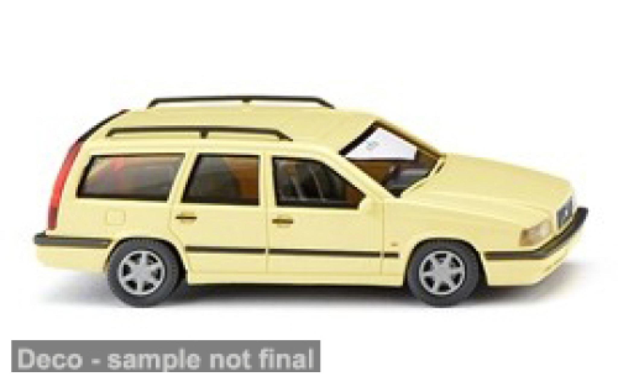 Volvo 850 1/87 Wiking yellow 1993 1:87 diecast model cars