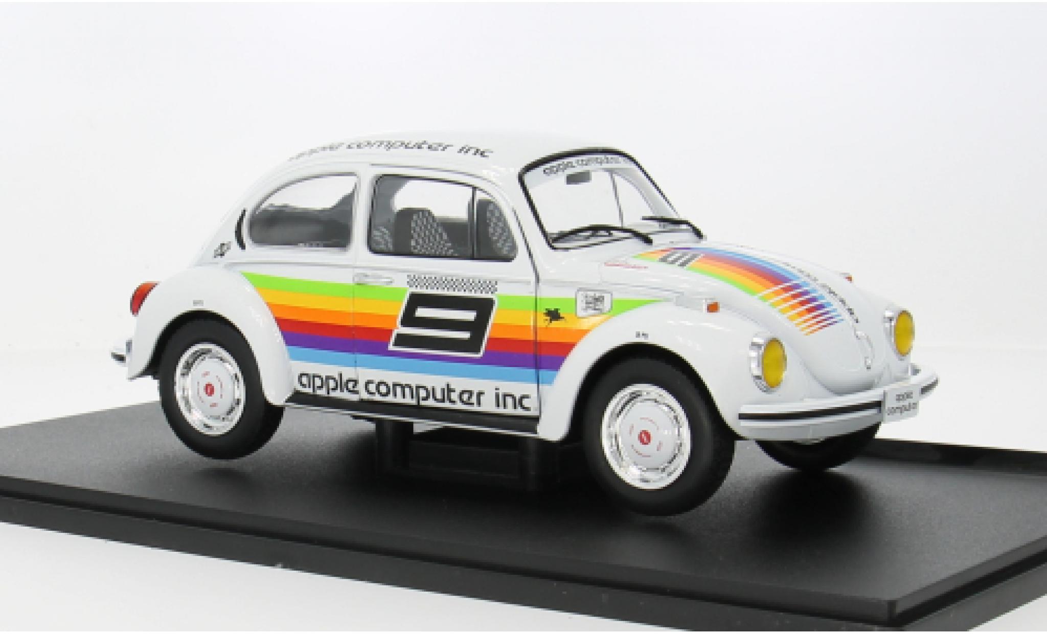 Volkswagen Beetle 1/18 Solido (K&auml;fer) 1303 K3 white/Dekor 1:18 diecast model cars
