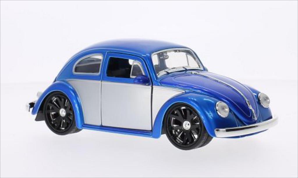 Volkswagen Beetle 1/24 Jada Toys (Kafer) Tuning blue/grey 1959 diecast model cars