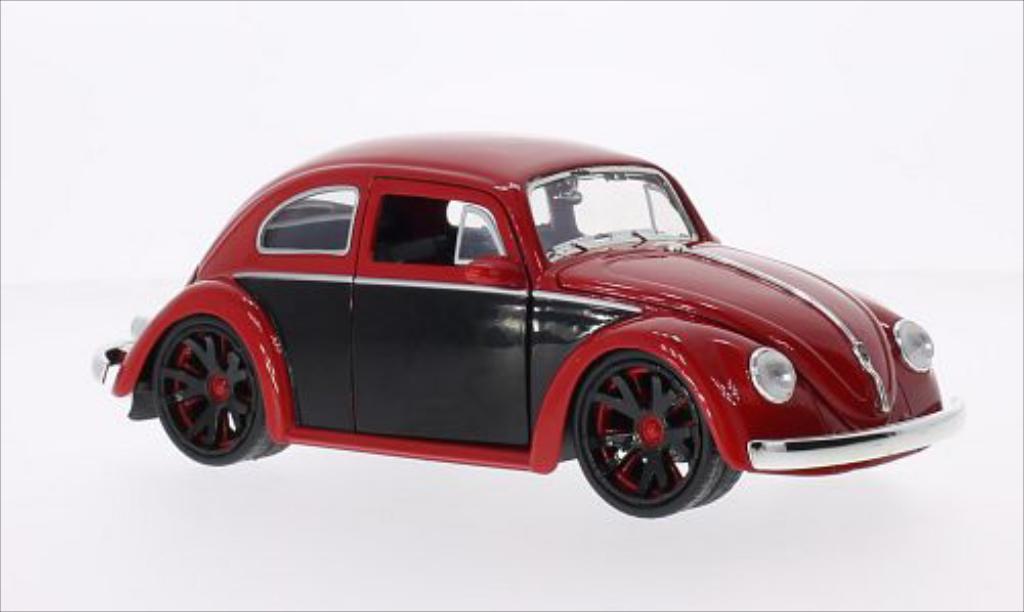 Volkswagen Beetle 1/24 Jada Toys (Kafer) Tuning red/black 1959 diecast model cars