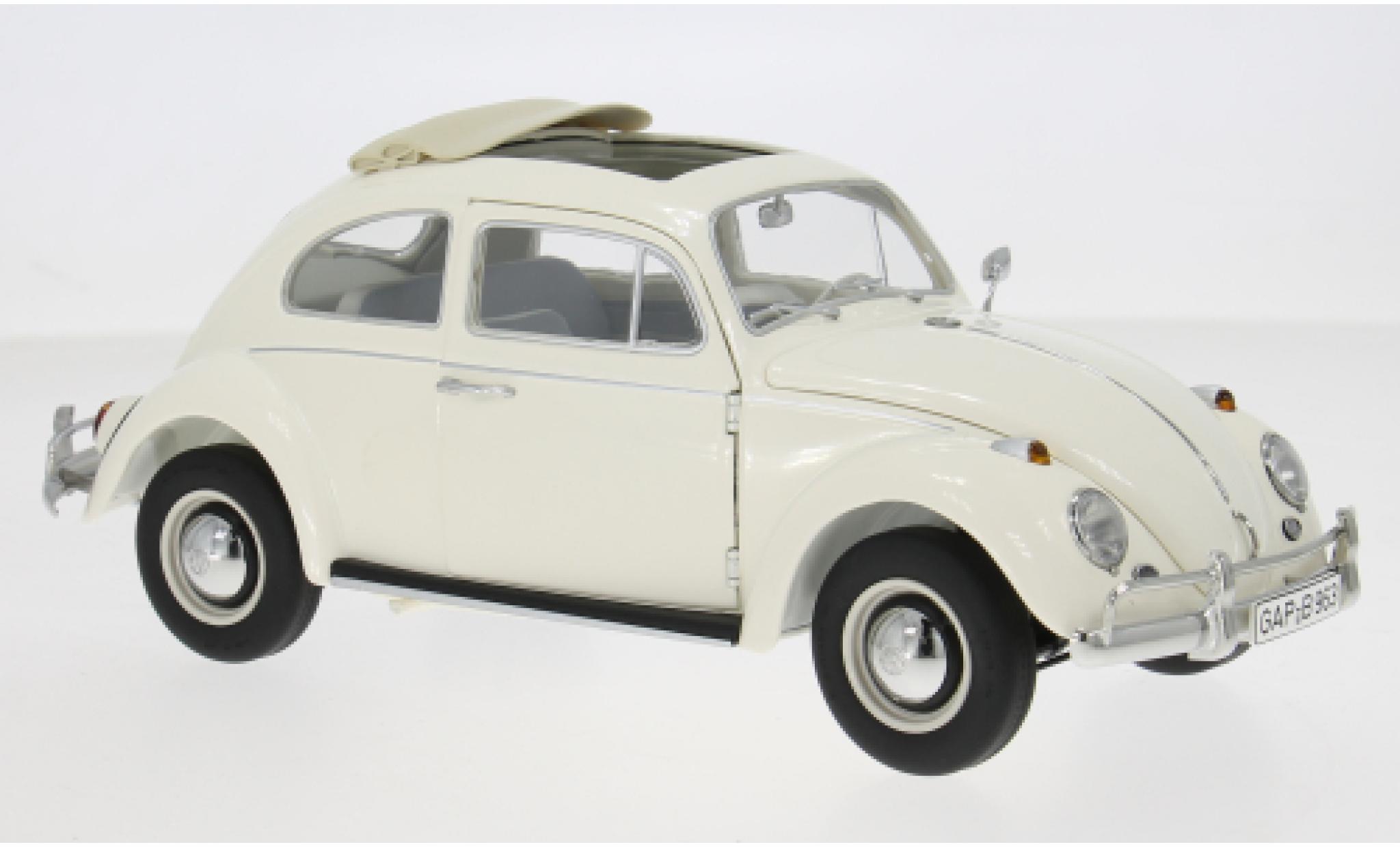 Volkswagen Beetle 1/18 Schuco white 1963 1:18 diecast model cars