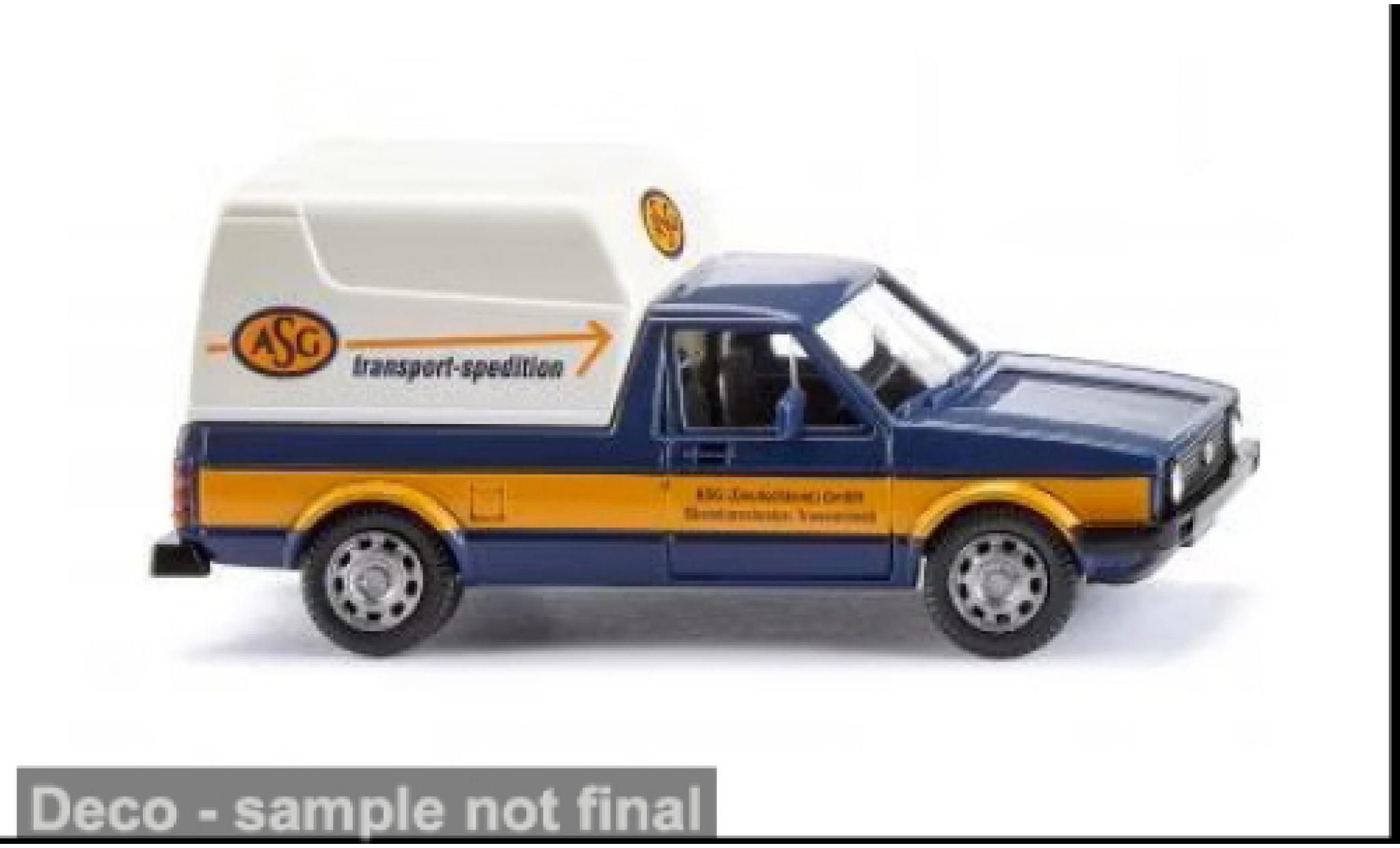 Volkswagen Caddy 1/87 Wiking 1983 ASG 1:87 diecast model cars