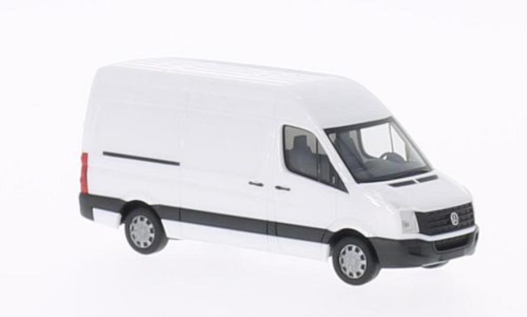 Volkswagen Crafter 1/87 Herpa Kasten Hochdach white 2011 diecast model cars