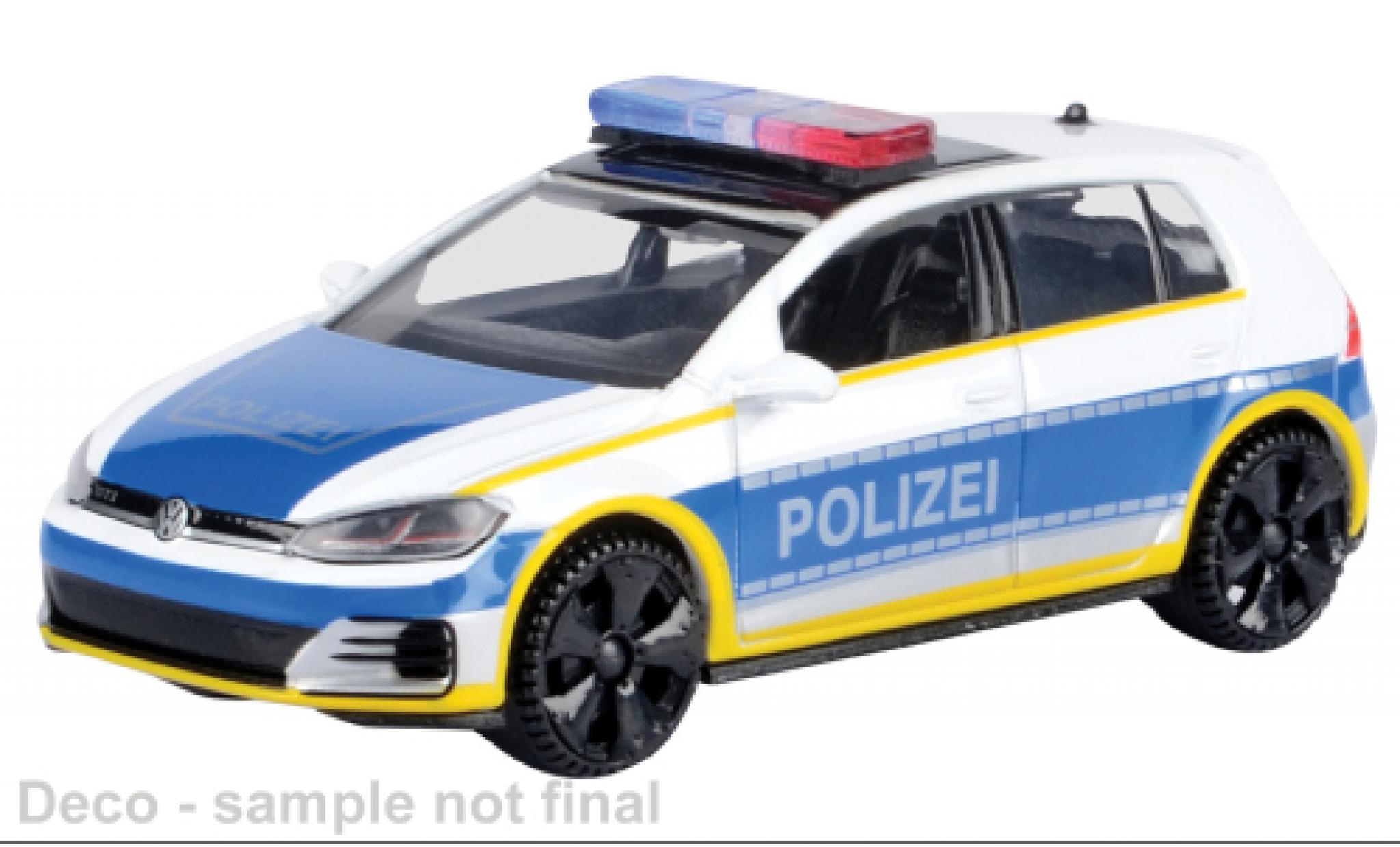 Volkswagen Golf 1/43 Motormax A7 GTi Police 1:43 diecast model cars