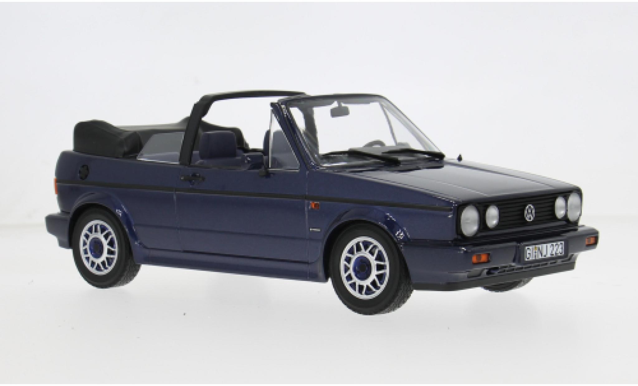 Volkswagen Golf 1/18 Norev Convertible Quartett blue 1992 1:18 diecast model cars
